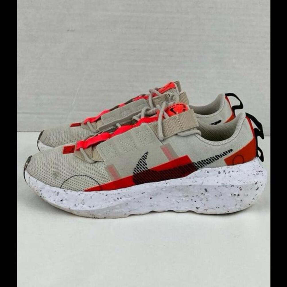 Nike Crater Impact Light Bone Black Mens Sz 8.5